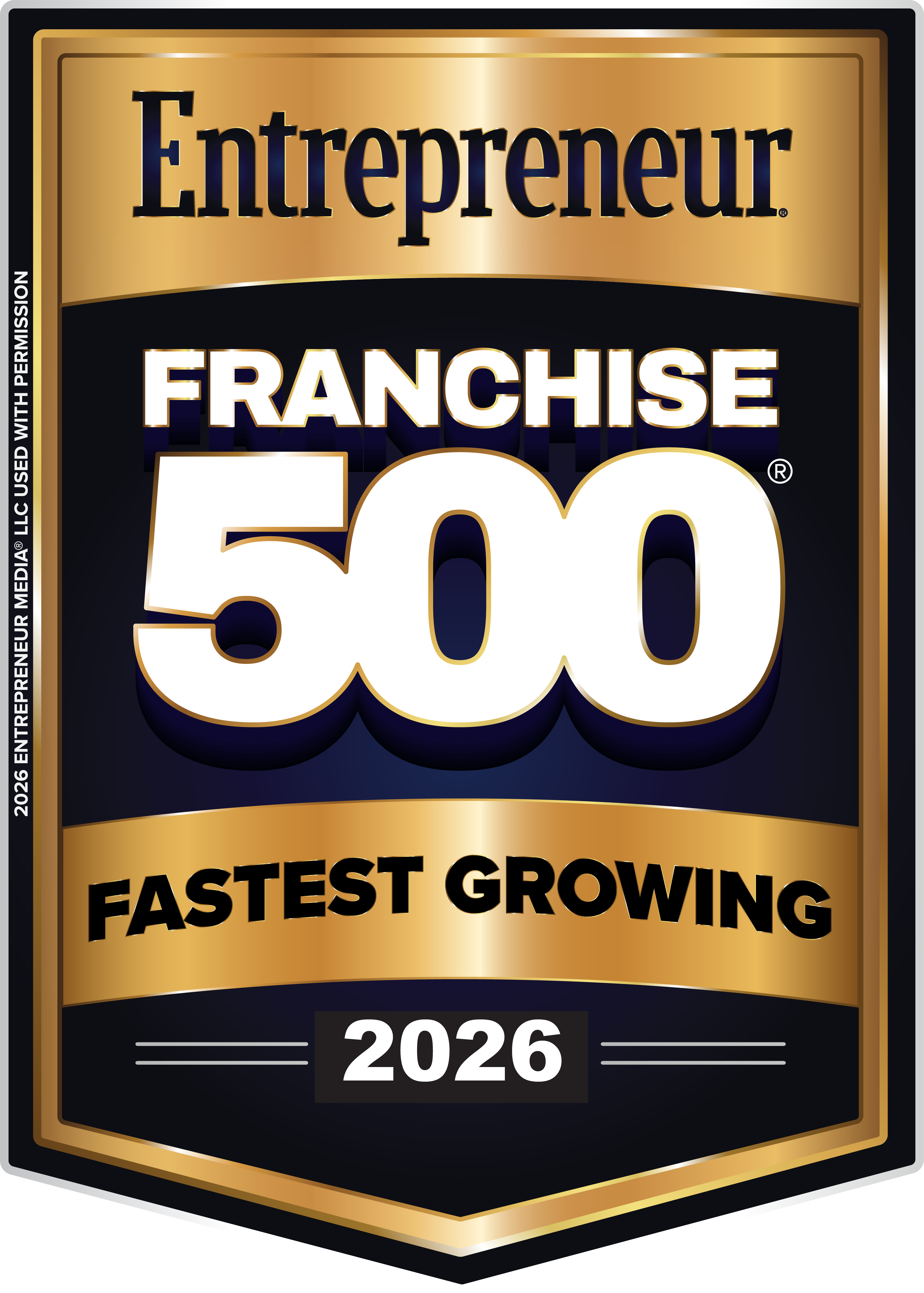 Entrepreneur Franchise 500 Fastest Growing 2026